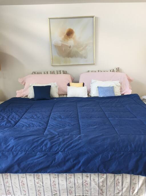 Master Bedroom available when 3rd person is booked for the home - making this a private use of the home with separate entrance.