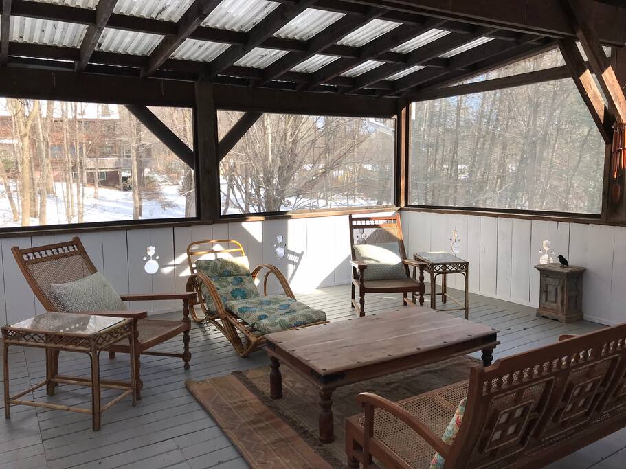 Deck off master suite