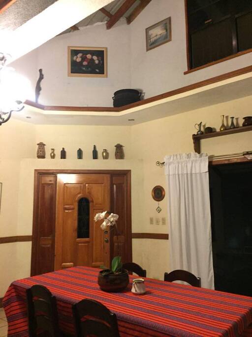 View of entrance from the inside