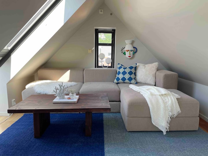 Koselig Loft Nær Sentrum · Utsikt Og Terrasse - Bergen