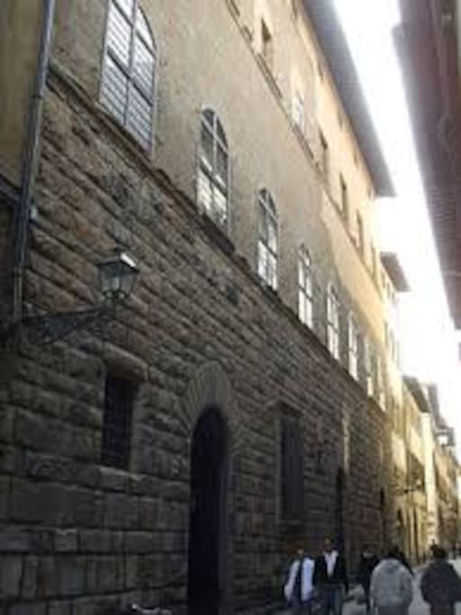Palazzo degli Alessandri built in the 1300