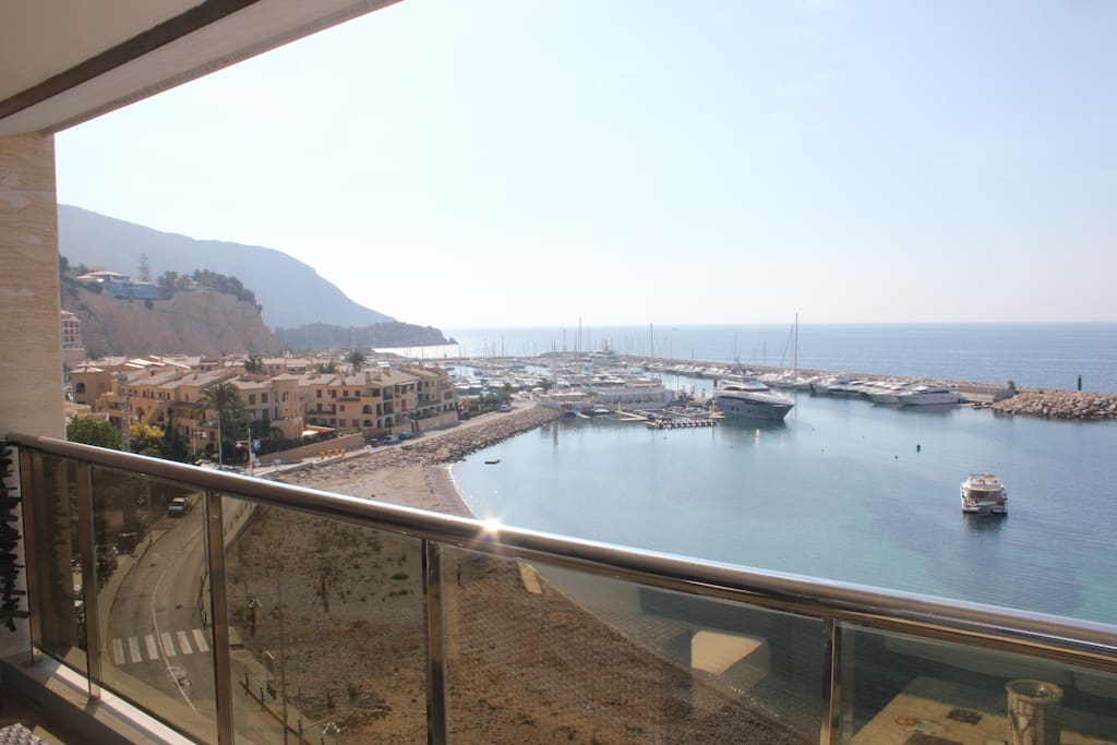 Marina view from terrace