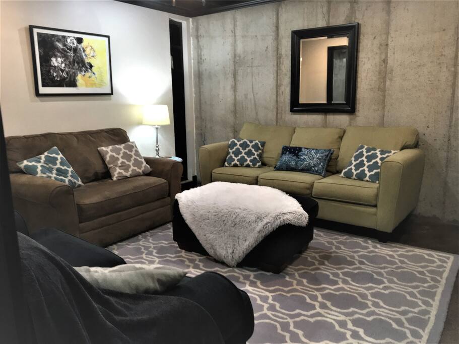 Sofa & XL chair with sleeper