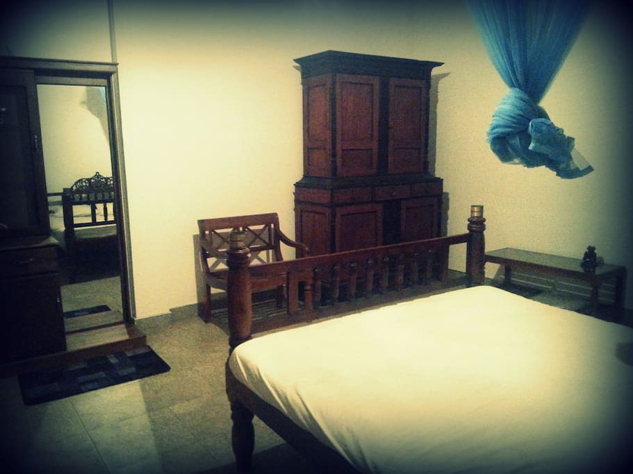 Teak Room has antique furniture from the family heirloom. :-)