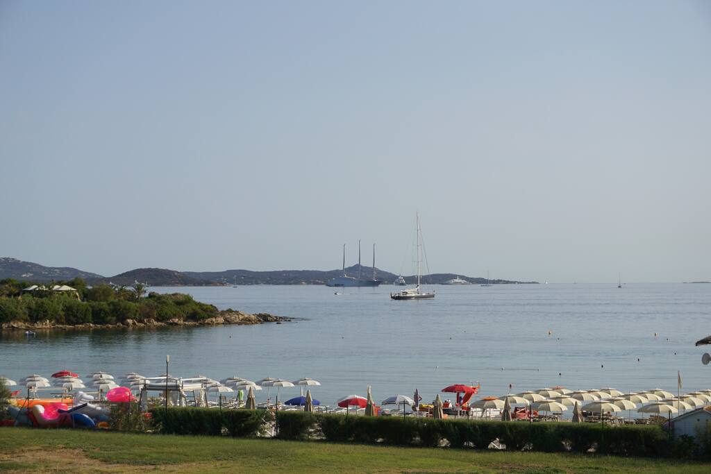 the beach