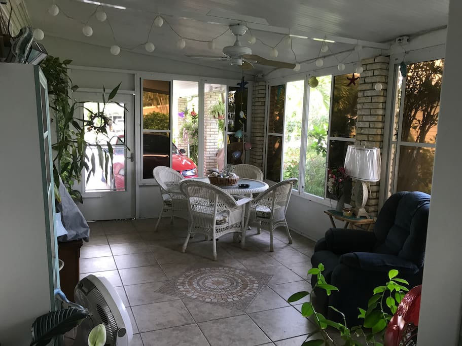 Outdoor lanai