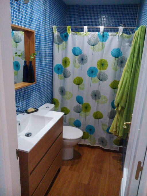 El cuarto de baño actualizado