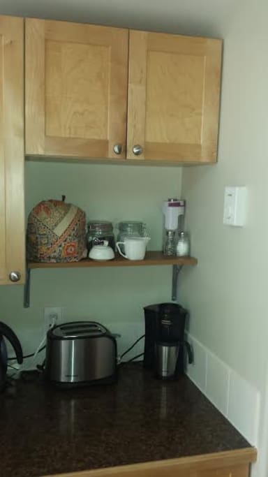 Kitchen
basics provided