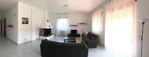 Beautiful Sardinian home with green spaces