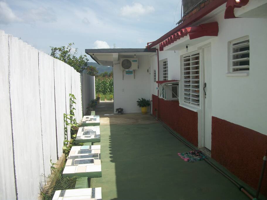 Private entrance