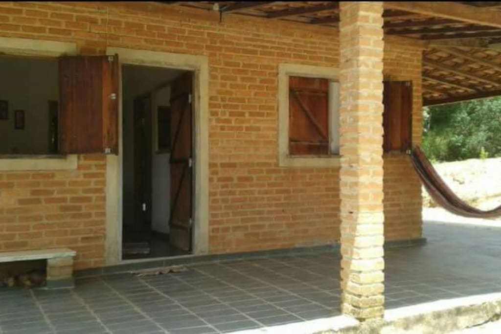 Varanda frente da casa