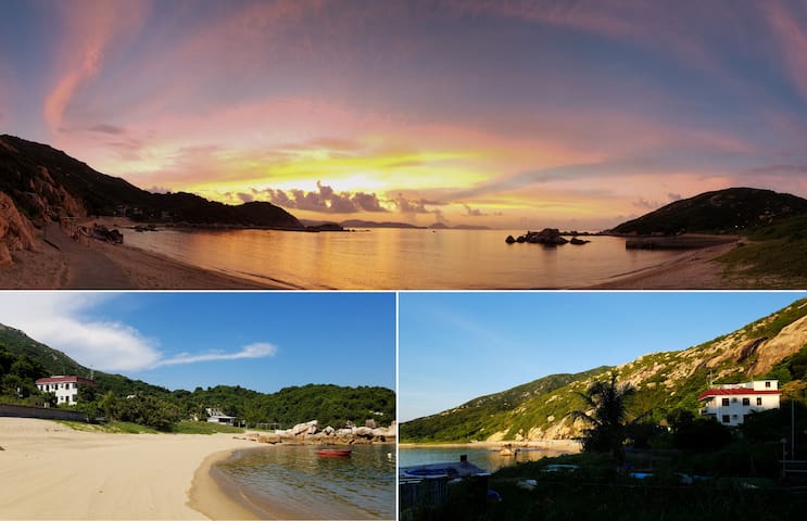 Lamma Island flat with sea view and beach