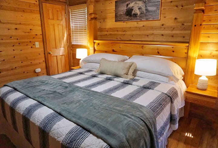 经过一整天的冒险之旅，不久后才算算是「熊」 