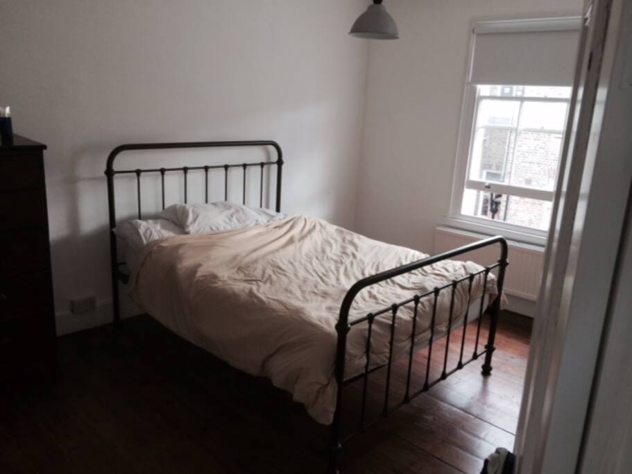 Large bedroom with king size bed