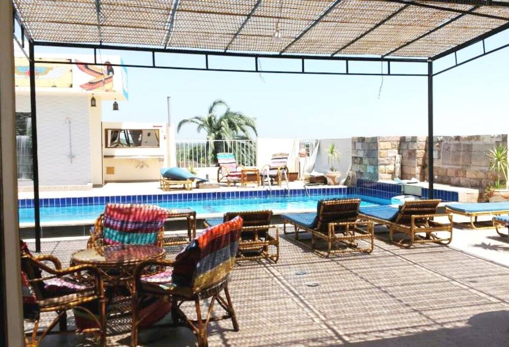 Swimming pool at rooftop