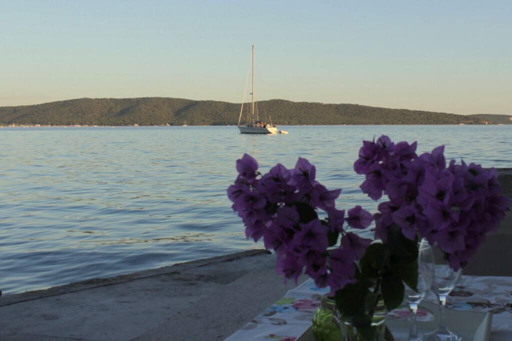 Your private Terrace and the view on city Split