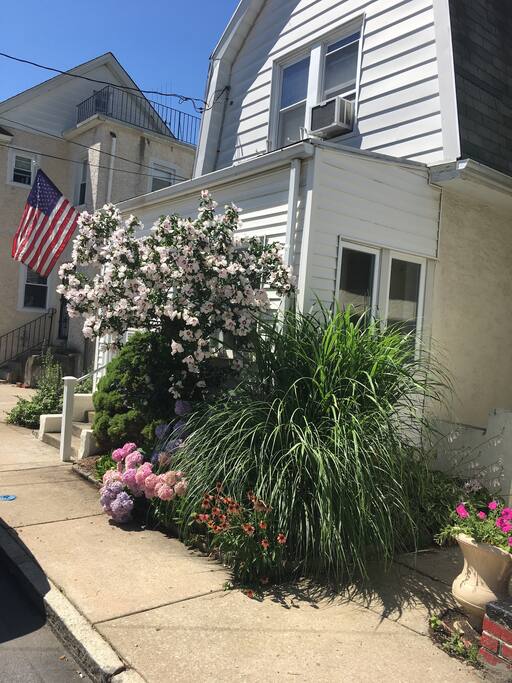 Front of the house from the other side.
