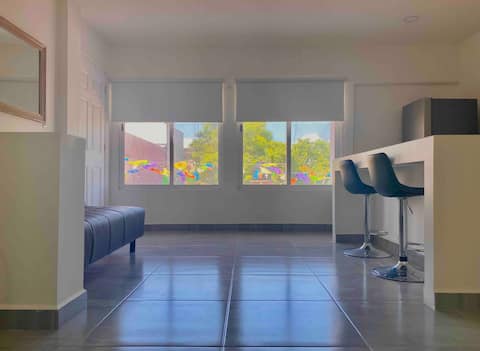 Top Airbnb: 5th Av Studio Close to ADO, BEACH, FERRY in Aviación