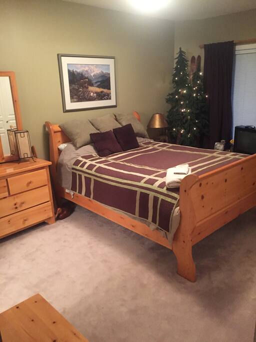 Super comfortable queen bed
