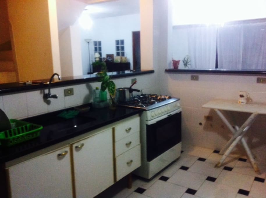 Cozinha Americana com bancetas