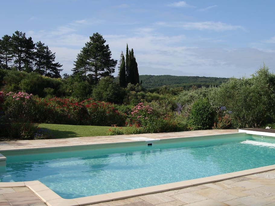 The all important heated pool