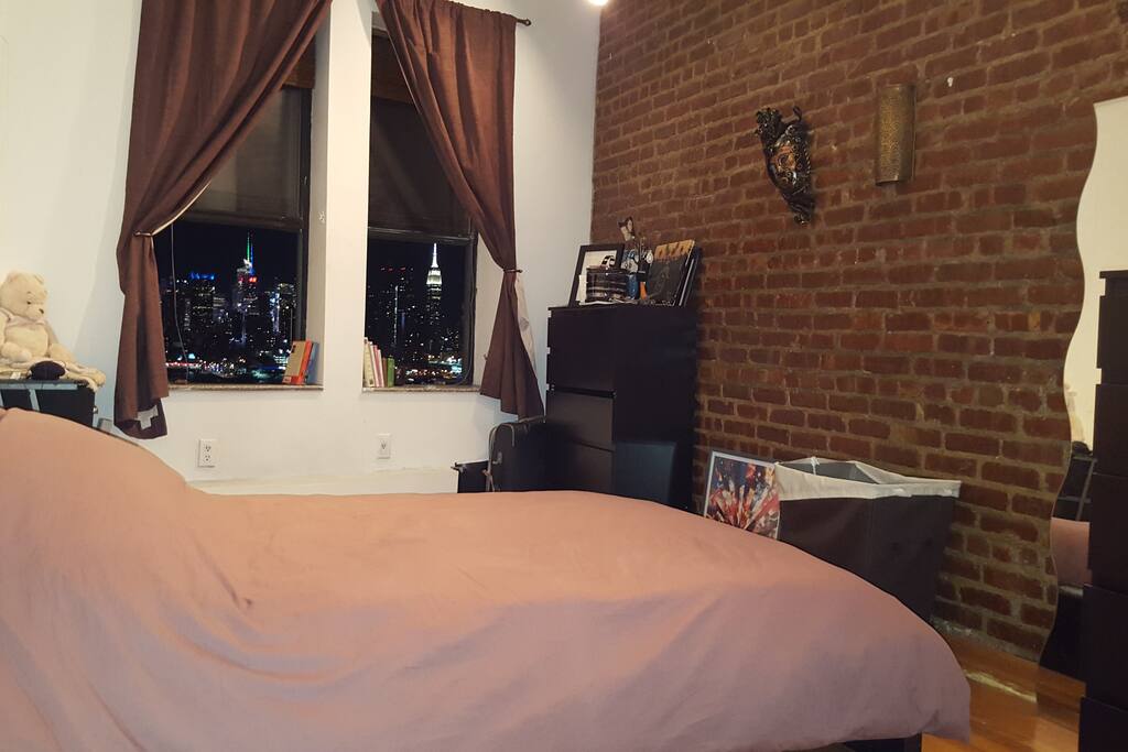 Bedroom with a view!