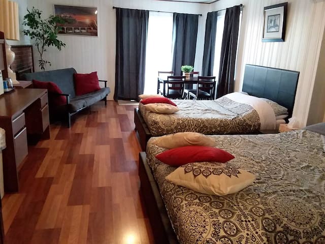 Large Cozy Suite In Quiet Neighborhood
