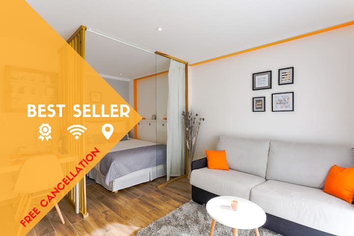 HEART OF CANNES, BEACH AT 1 MIN! FREE CANCELLATION