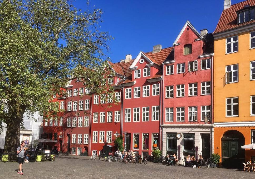 The beautiful square Gråbrødretorv
