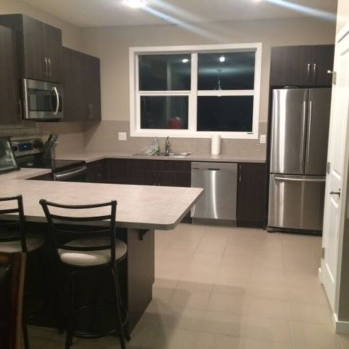 Kitchen, Barstools