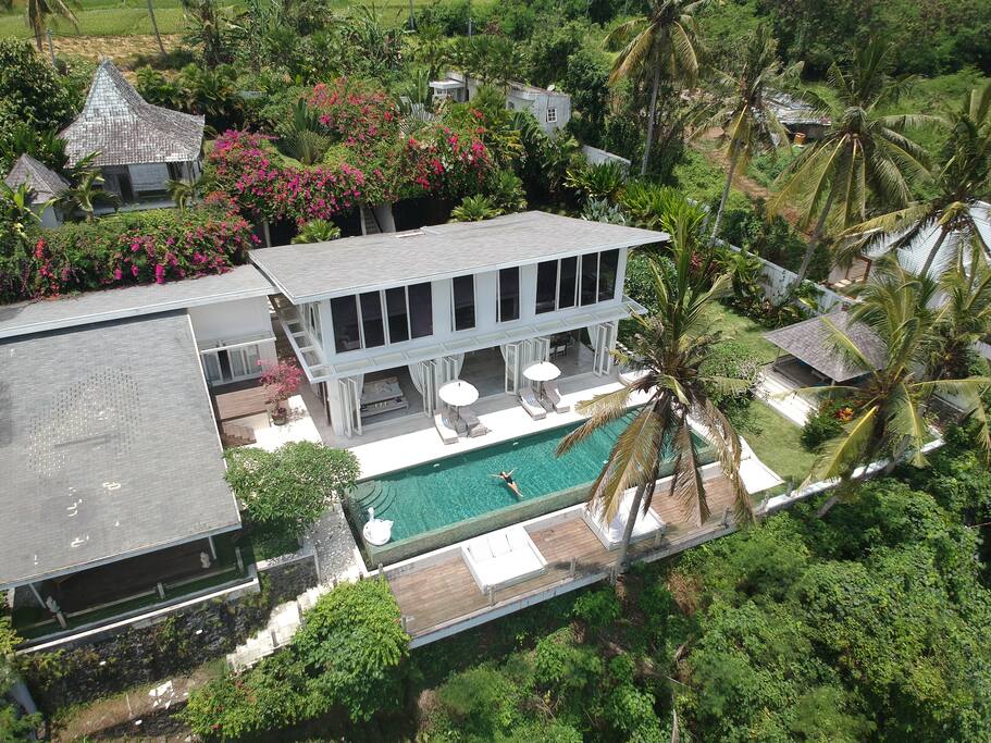 Villa Santai Bird's Eye View