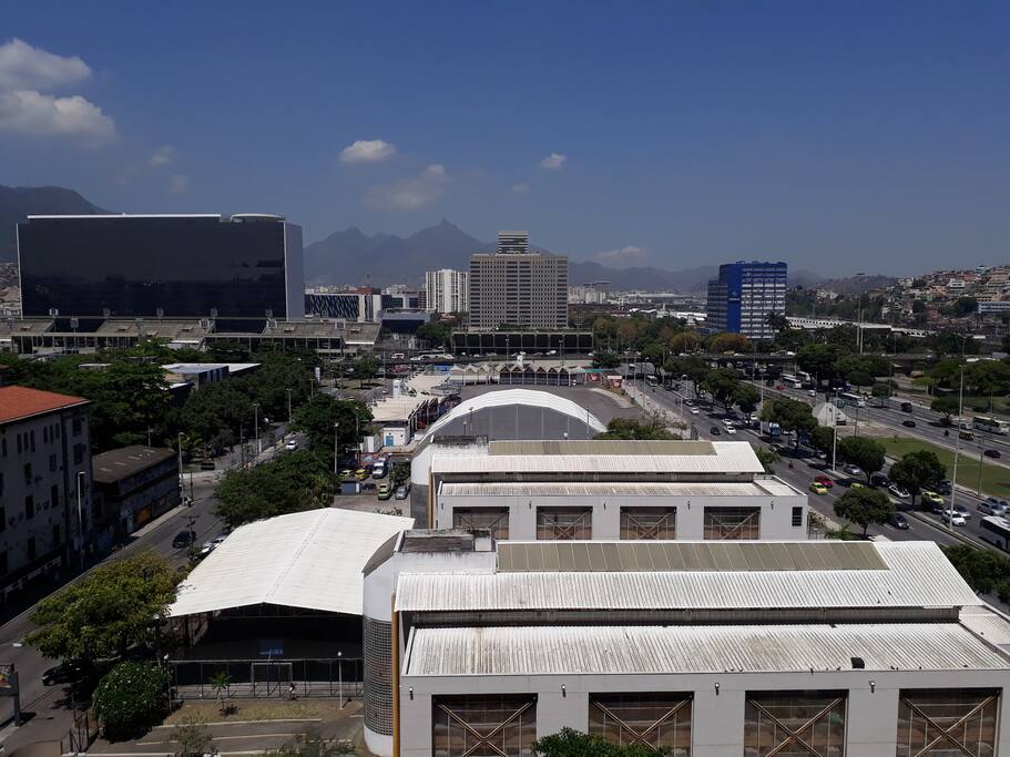 Vista Sambódromo e Floresta da Tijuca