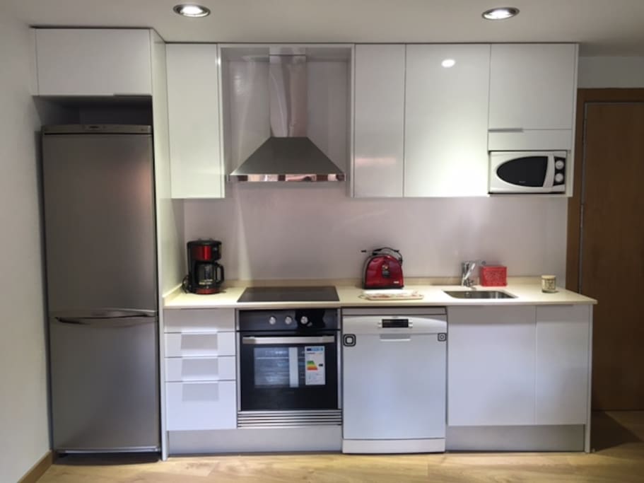 Cocina totalmente equipada