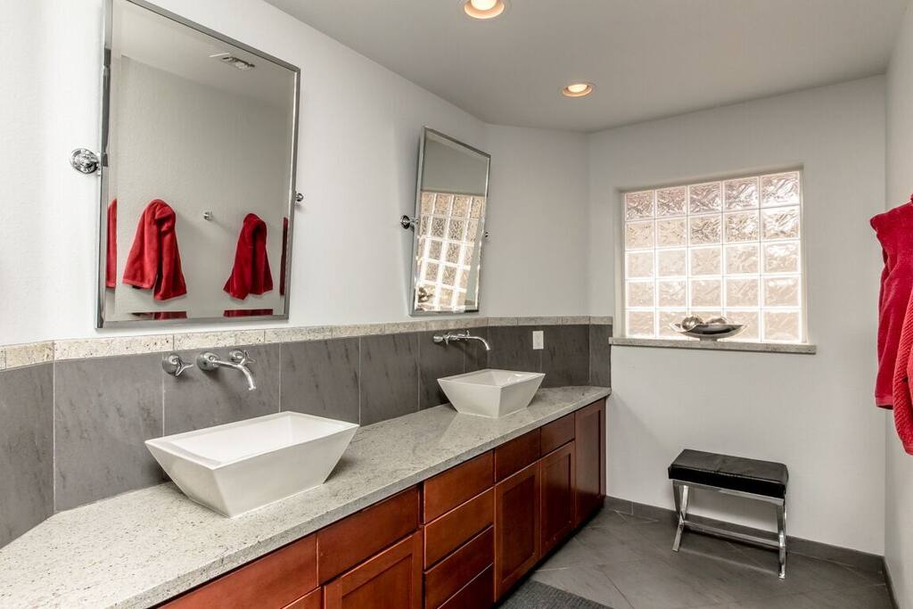 Master bathroom vanity.