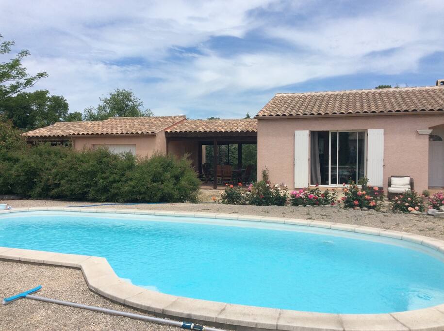 House and pool