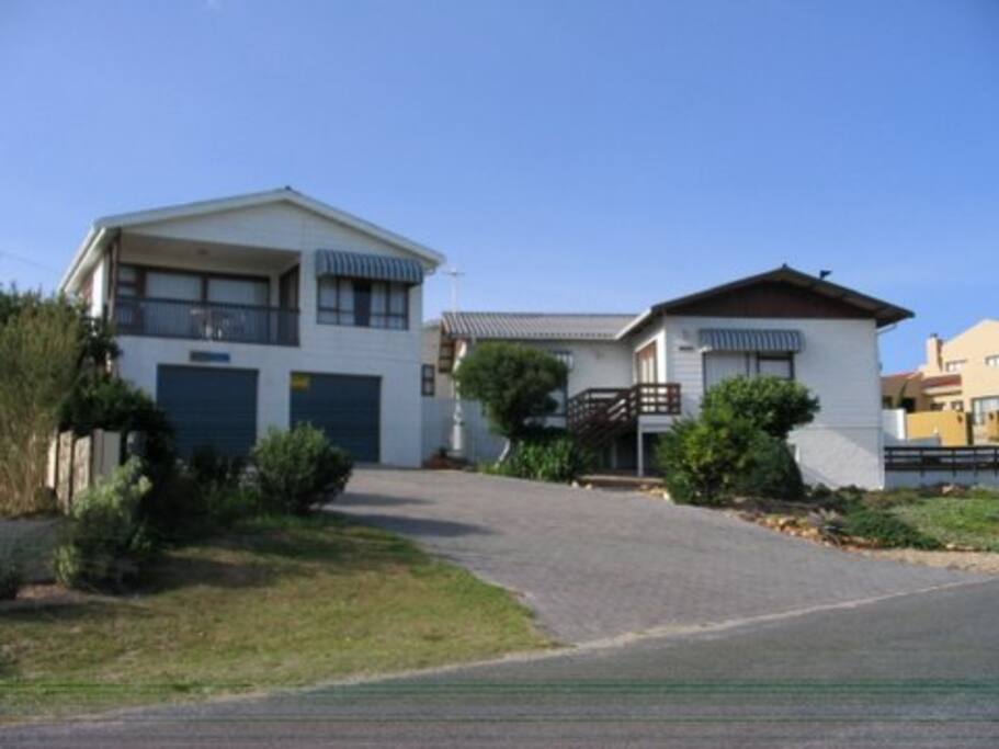 Building on left hand side - Stairs to cottage