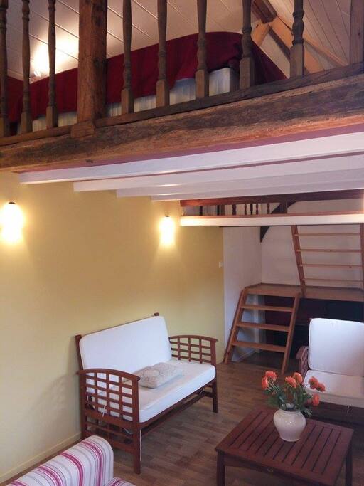 Chambre en mezzanine