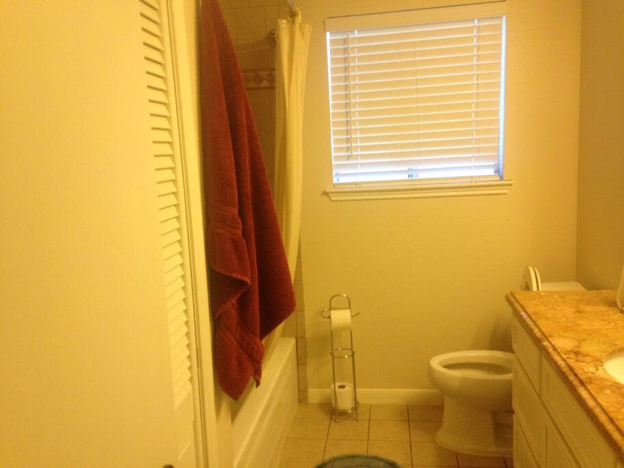 guests have their own private bathroom