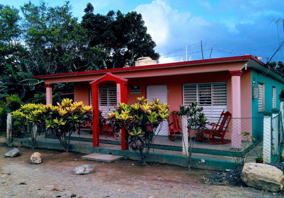 Frente de la casa