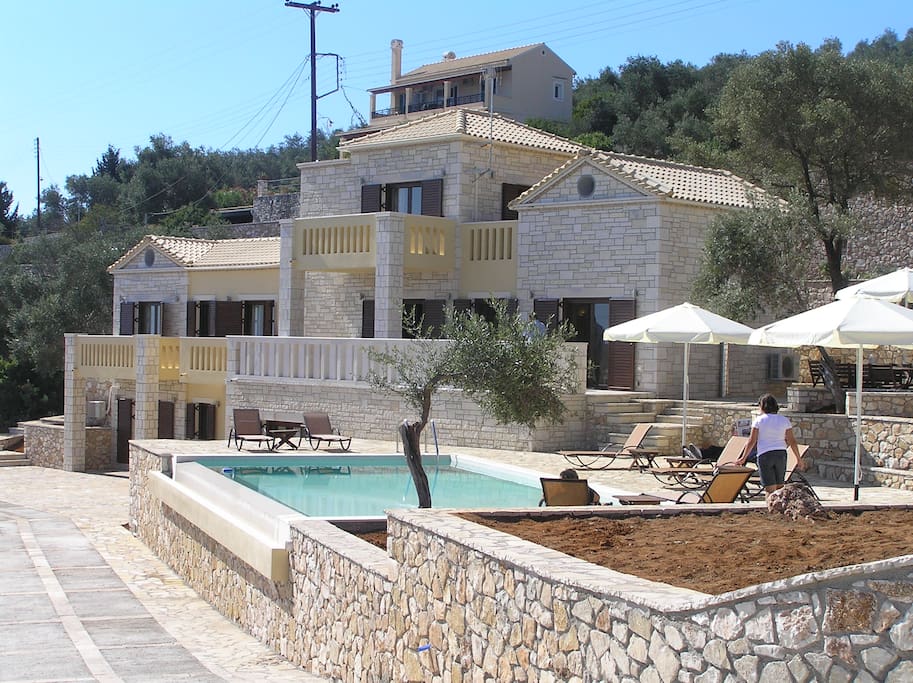 The whole villa