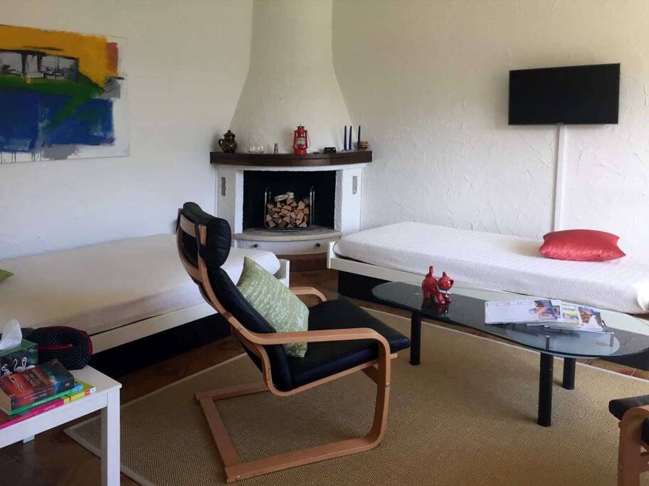 Wohn-Schlafzimmer