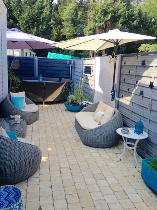 Terrasse sans vis à vis