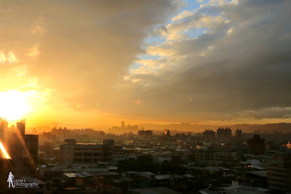 Beautiful sunrises can be seen from living room
