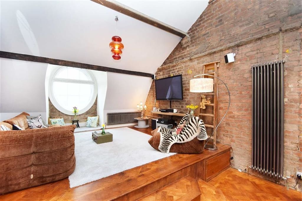 lounge with views over the river