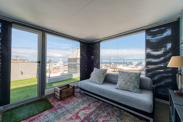 Penthouse i gamlebyen - Hus til leie i Las Palmas de Gran Canaria,  Canarias, Spania - Airbnb