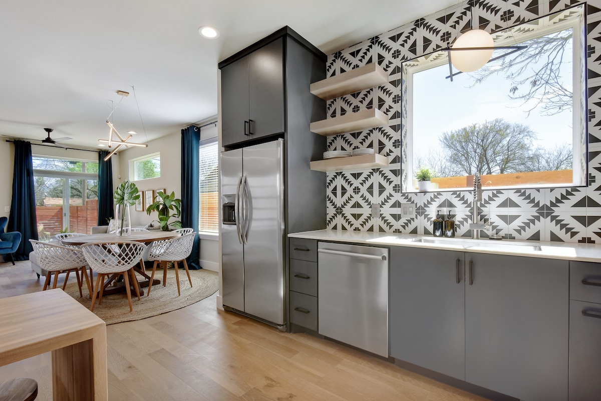 Bright + Stylish Oasis | East ATX, Near Downtown