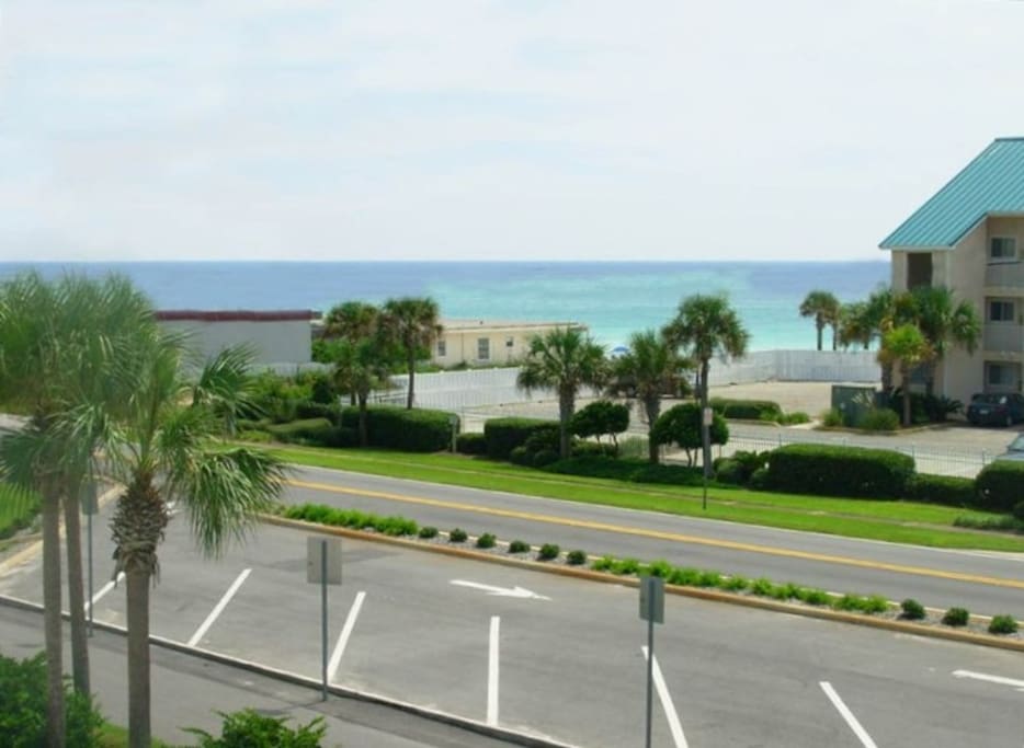 View of the Gulf from the balcony