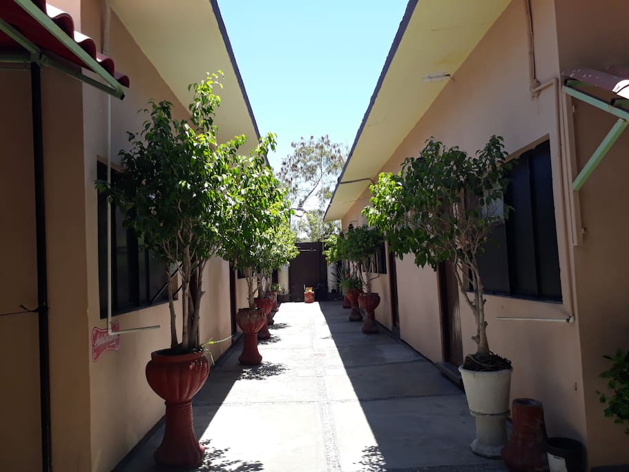 Pasillo a las habitaciones