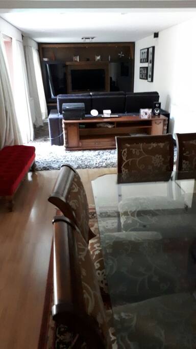 Sala de jantar e estar