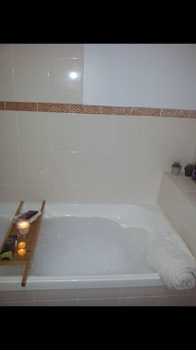 Your bubble bath.